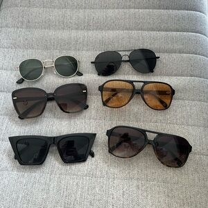Lot of sunglasses
